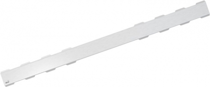 Решетка AlcaPlast SOLID-550M 55 см матовый, хром