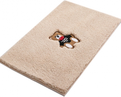 Коврик Carnation Home Fashions Teddy Bear Ivory 50х80 см в современном стиле