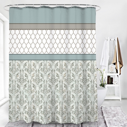 Штора для ванной Carnation Home Fashions Damascus 180х180 в современном стиле