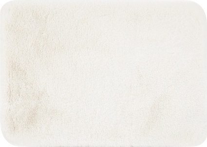 Коврик Carnation Home Fashions Fluffy White белый в современном стиле
