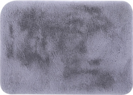 Коврик Carnation Home Fashions Fluffy Light Grey светло-серый в современном стиле