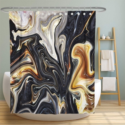 Штора для ванной Carnation Home Fashions Stratum 180х200 см в современном стиле