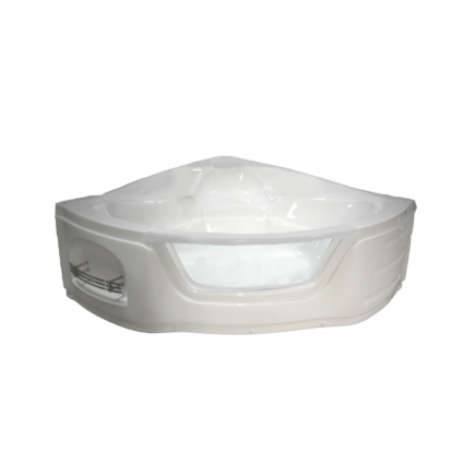 Cerutti Spa Акриловая ванна CeruttiSpa Doris 1370х1350х600 четверть круга, пристенная