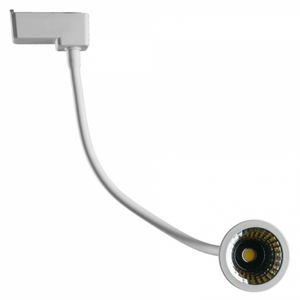 Трековый светодиодный светильник Arte Lamp Track Lights A4107PL-1WH в стиле Хай-тек, цвет белый