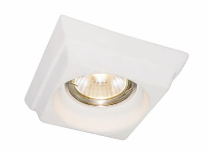 Встраиваемый светильник Arte Lamp Cratere A5246PL-1WH цвет белый, мощность 50 Вт