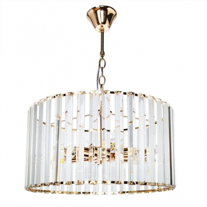 Подвесная люстра Arte Lamp Pollux A1033LM-6GO цвет золотой, мощность 240 Вт