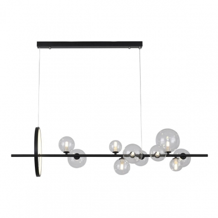 Подвесная люстра Kink Light Иона 07608-10A,19, в стиле Хай-тек, цвет черный