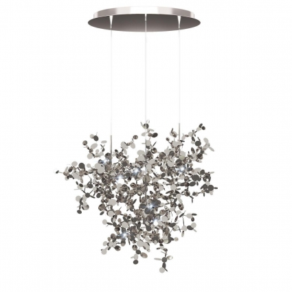Подвесная люстра Loft IT Spark 10101/3 Chrome в стиле арт-деко, цвет хром