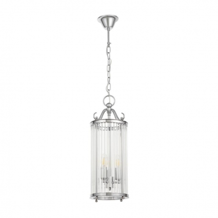 Подвесная люстра Lumina Deco Boston LDP 1235-3 CHR цвет хром, мощность 120 Вт