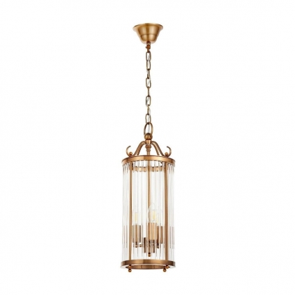 Подвесная люстра Lumina Deco Boston LDP 1235-3 MD цвет бронза, мощность 120 Вт