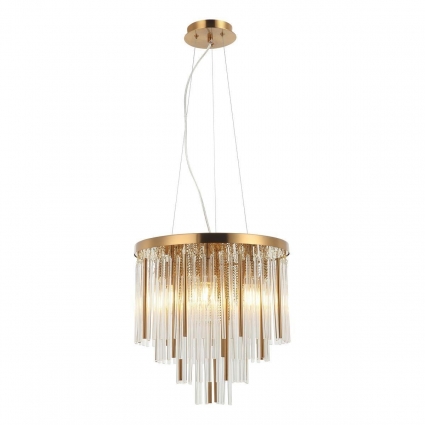 Подвесная люстра Stilfort Style rain 2147/05/06P в стиле модерн, цвет бронза