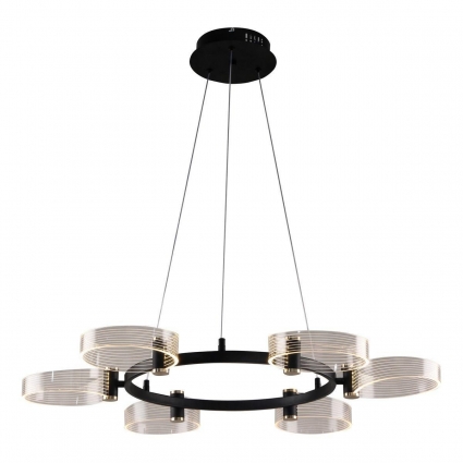Подвесная светодиодная люстра Escada Cloud 10227/6LED цвет золотой, мощность 55 Вт