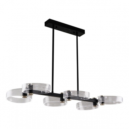 Подвесная светодиодная люстра Escada Cloud 10242/6LED цвет золотой, мощность 56 Вт