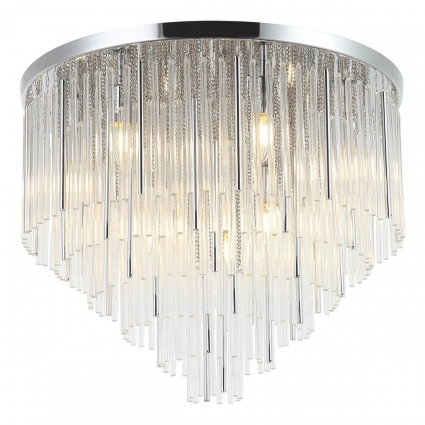 Потолочная люстра Stilfort Style rain 2147/09/09C в стиле модерн, цвет хром