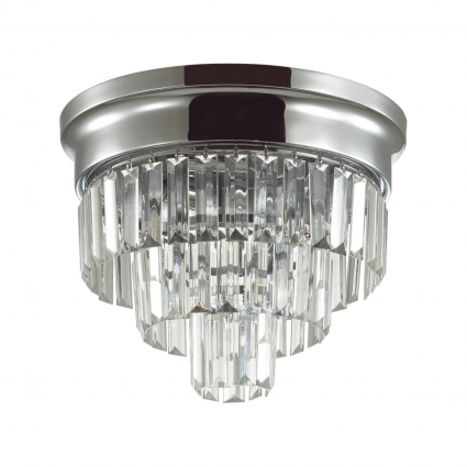 Потолочная люстра Lumion Zaha 5258/3C в стиле модерн, цвет хром, мощность 120 Вт