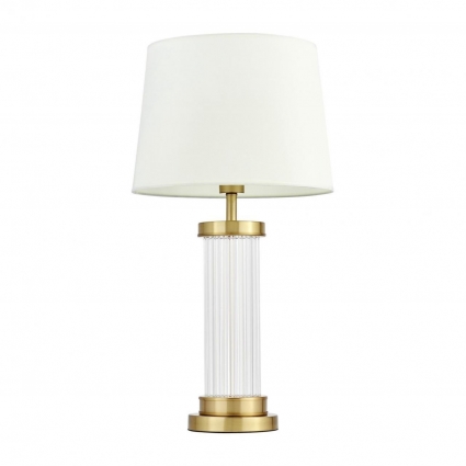 Настольная лампа Lumina Deco La Botte LDT 301 MD+WT в стиле модерн, цвет белый