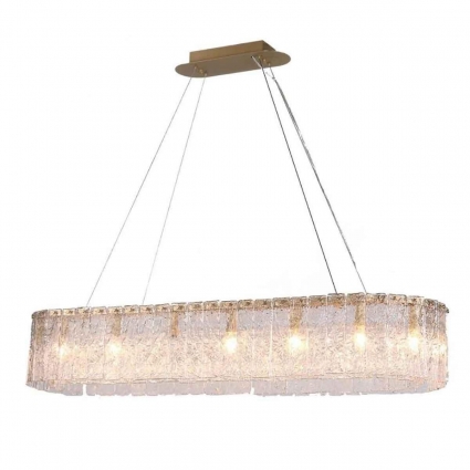Подвесной светильник Newport 10820/120 brass oval М0064786 цвет бронза, мощность 960 Вт
