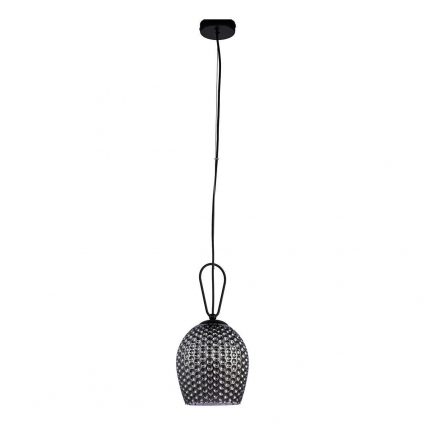 Подвесной светильник Indigo Armonia 11001/1P Black V000085 цвет дымчатый, мощность 60 Вт