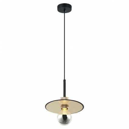 Подвесной светильник Lussole Loft LSP-8488 цвет черный, мощность 40 Вт