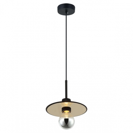 Подвесной светильник Lussole Loft LSP-8490 цвет черный, мощность 40 Вт