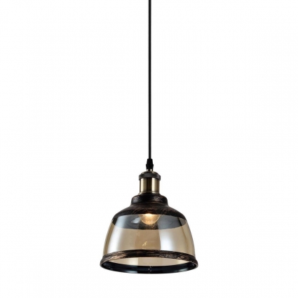 Подвесной светильник Escada Fireside 1103/1 в стиле кантри, цвет янтарный