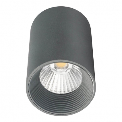 Потолочный светодиодный светильник Escada 20003SMU/01LED SGY в современном стиле, цвет серый