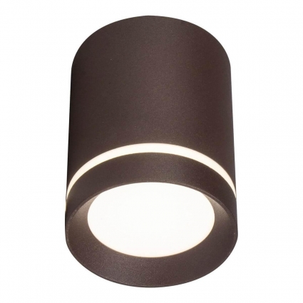Потолочный светодиодный светильник Escada 20009SMU/01LED CF в современном стиле, цвет кофейный