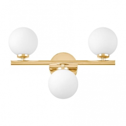 Настенный светильник Lumina Deco Marsiada LDW 6033-3 F.GD в современном стиле, цвет золотой