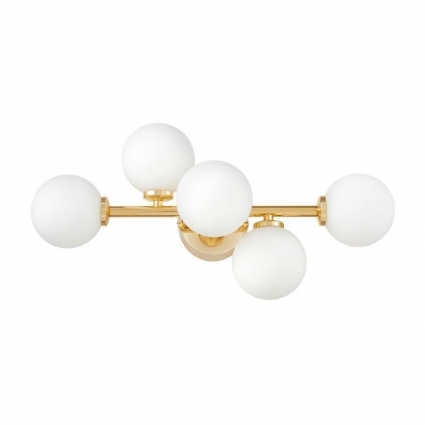 Настенный светильник Lumina Deco Marsiada LDW 6033-5 F.GD в современном стиле, цвет золотой