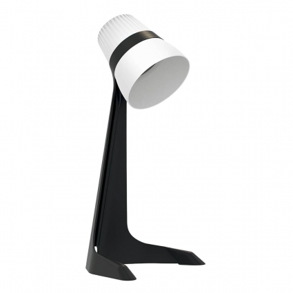 Настольная лампа Uniel ULO-K22 D/E14/A Black/White UL-00009541 в современном стиле, цвет белый