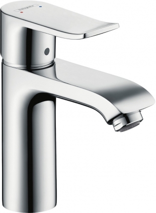 Смеситель для раковины Hansgrohe Metris 31080000 однорычажный, хром