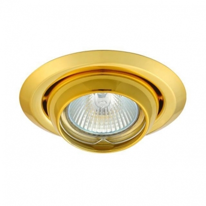 Точечный светильник Kanlux ARGUS CT-2117-G 308 в современном стиле, цвет золотой