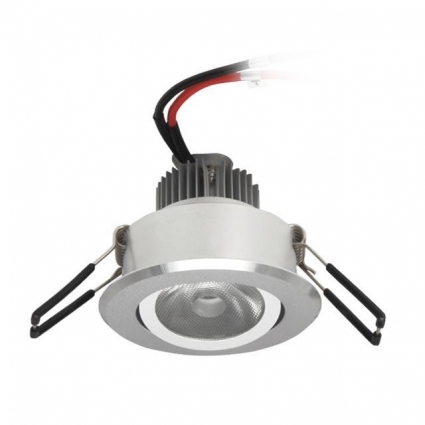 Точечный светильник Kanlux KSENIA DL-POWER LED 18490 в современном стиле, цвет алюминий