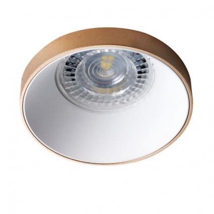 Точечный светильник Kanlux SIMEN DSO G/W 29142 в современном стиле, цвет золотой