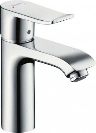 Смеситель для раковины Hansgrohe Metris 31084000 однорычажный, хром
