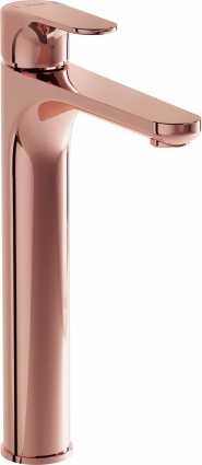 Смеситель для раковины VitrA Root Round A4270726EXP медный однорычажный, медь