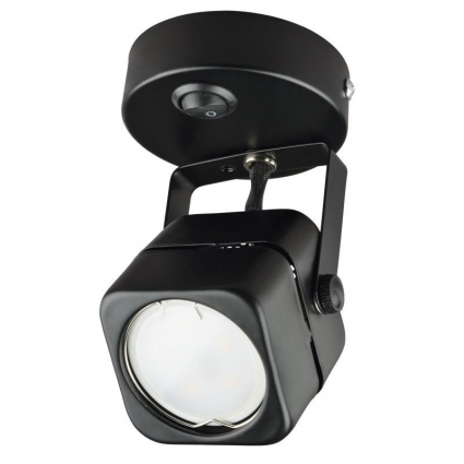 Спот Fametto Sotto DLC-S613 GU10/B Black в современном стиле, цвет черный