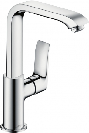 Смеситель для раковины Hansgrohe Metris 31087000 однорычажный, хром