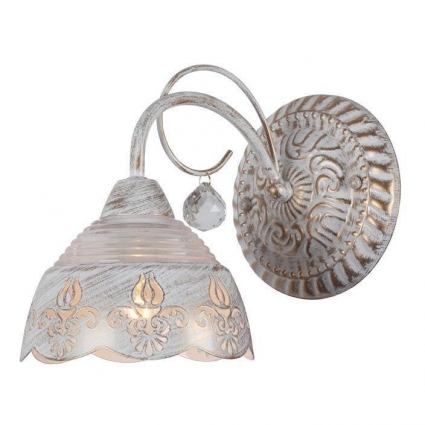 Бра Escada Antique 648/1A в классическом стиле, цвет белый, мощность 40 Вт