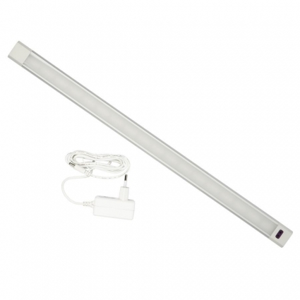 Мебельный светодиодный светильник Uniel ULI-F47-8W/4500K/Dim Sensor IP20 Silver UL-00008285 в современном стиле, цвет белый