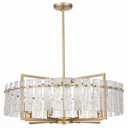 Подвесная люстра ST Luce Mira SL1632.203.08 цвет шампань, мощность 480 Вт