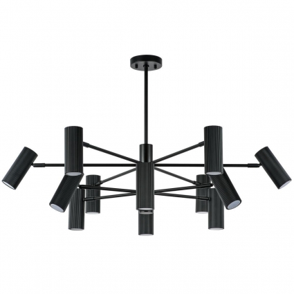 Подвесная люстра Lightstar Roma 718327 цвет черный, мощность 336 Вт