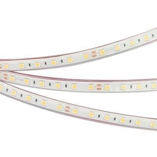 Светодиодная влагозащищенная лента Arlight 14,4W/m 60LED/m 5060SMD дневной белый 5M 034034, цвет белый, мощность 72 Вт