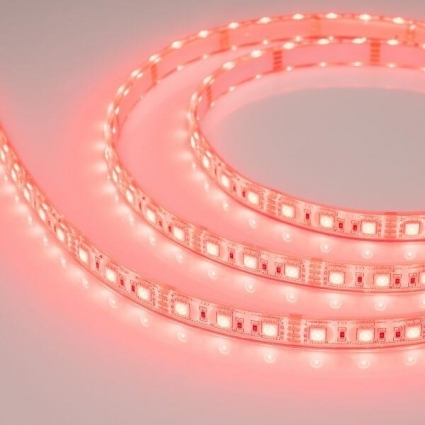 Светодиодная влагозащищенная лента Arlight 14,4W/m 60LED/m 5060SMD разноцветный 5M 029599(2), цвет белый, мощность 72 Вт