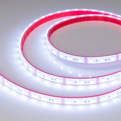 Светодиодная влагозащищенная лента Arlight 14,4W/m 60LED/m 5060SMD разноцветный 5M 033790, цвет белый, мощность 72 Вт