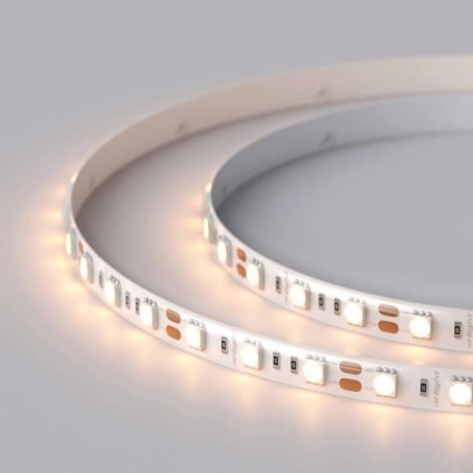 Светодиодная влагозащищенная лента Arlight 14,4W/m 60LED/m 5060SMD теплый белый 5M 014692(2), цвет белый, мощность 72 Вт