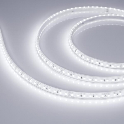 Светодиодная влагозащищенная лента Arlight 16,8W/m 120LED/m 2835SMD холодный белый 5M 029391(2), цвет белый, мощность 84 Вт