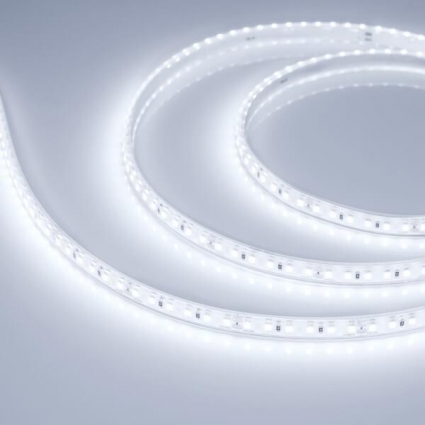 Светодиодная влагозащищенная лента Arlight 16,8W/m 120LED/m 2835SMD холодный белый 5M 029392(2), цвет белый, мощность 84 Вт