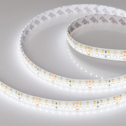 Светодиодная влагозащищенная лента Arlight 19,2W/m 240LED/m 2835SMD теплый/холодный белый 5M 020560(2), цвет белый, мощность 96 Вт