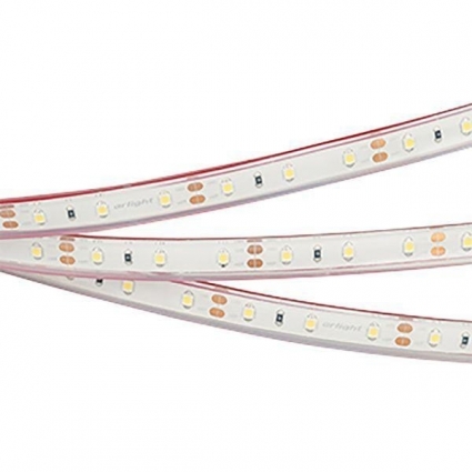 Светодиодная влагозащищенная лента Arlight 4,8W/m 60LED/m 2835SMD красный 5M 036055, цвет белый, мощность 24 Вт